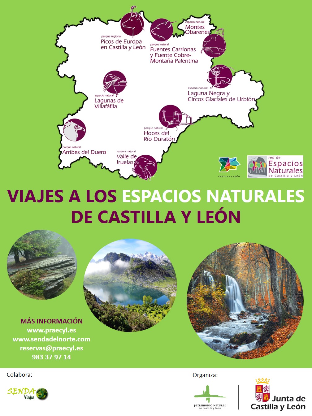 Excursiones a los Espacios Naturales de Castilla y León